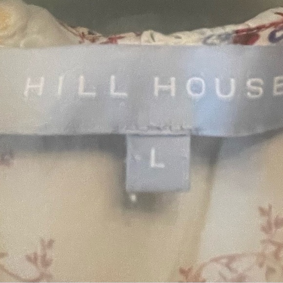 Hill House Home 2 piece set- Nima dress and Tati silk Teddy/- Cabernet Trellis - Picture 2 of 11